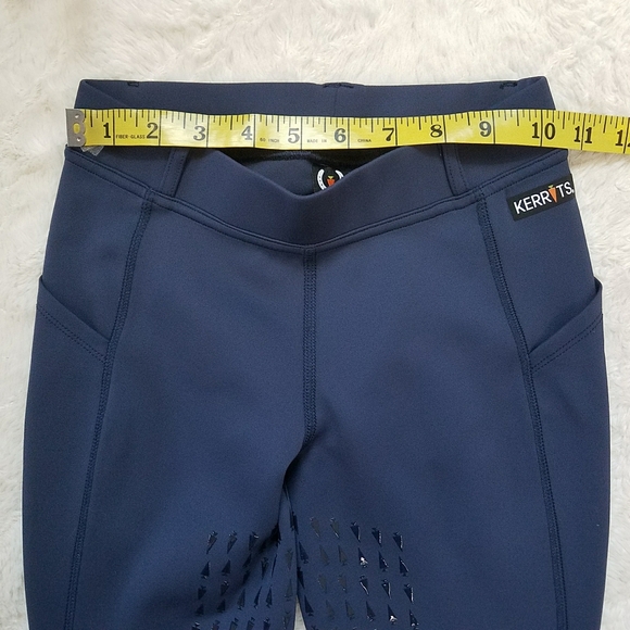 Kerrits Kid's Equestrian Full Leg Riding Tech Tights - Picture 4 of 9